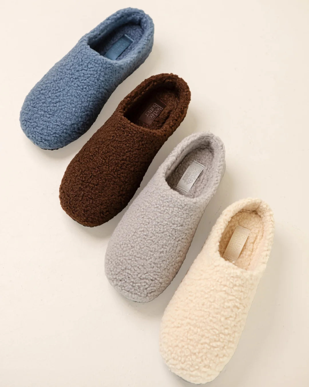 Cosy Sherpa Back Heel Slippers