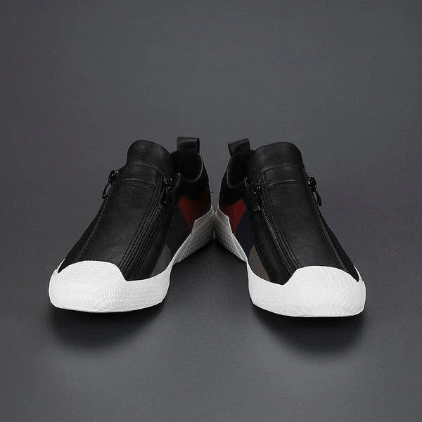 Claude Monet Leather Trainers