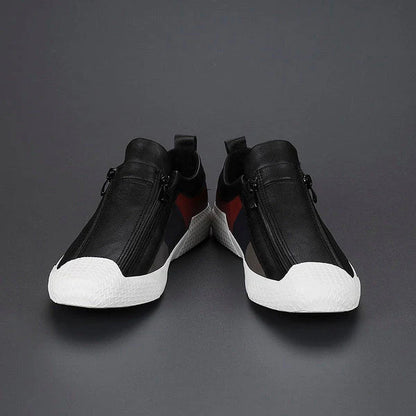Claude Monet Leather Trainers