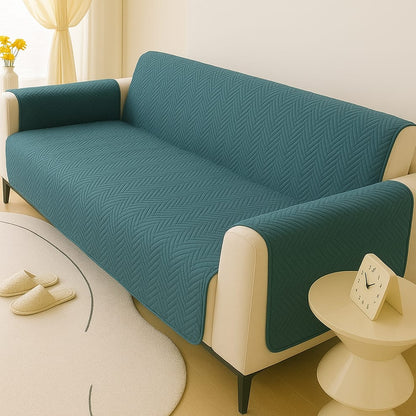 Ultrasonic Quilted Micro Cotton Sofa Protector Cover