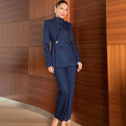 Women's Tailored Tunic and Trousers Set
