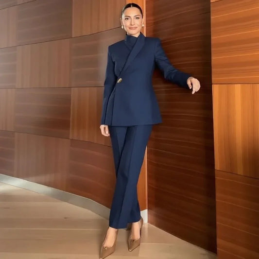 Women's Tailored Tunic and Trousers Set