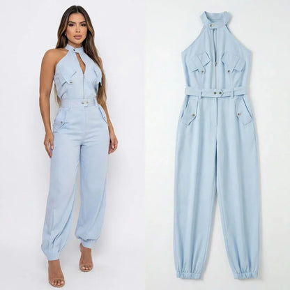Women’s Tailored Cargo Jumpsuit