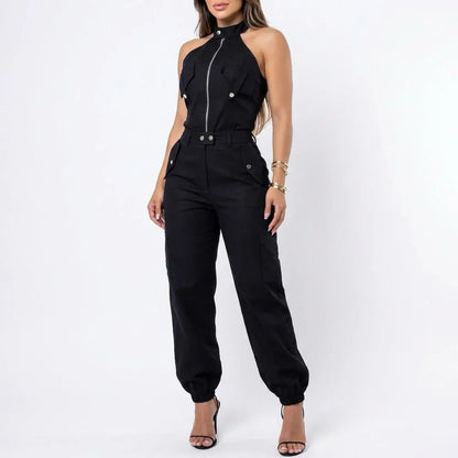 Women’s Tailored Cargo Jumpsuit