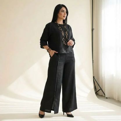 Women’s PureLoom Relaxed Cotton Linen Co-Ord Set