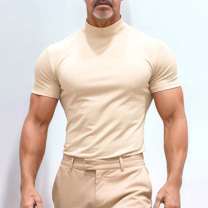 Men’s Clean High Neck T-Shirt