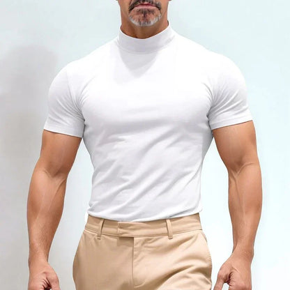 Men’s Clean High Neck T-Shirt