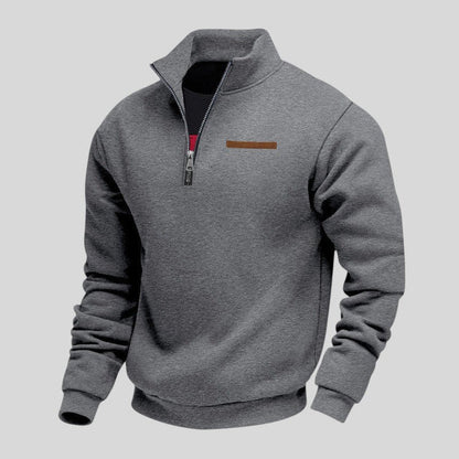 Men’s Casual Quarter Zip Sweatshirt