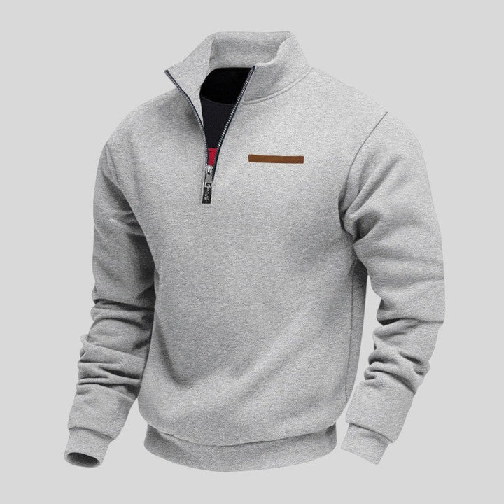 Men’s Casual Quarter Zip Sweatshirt