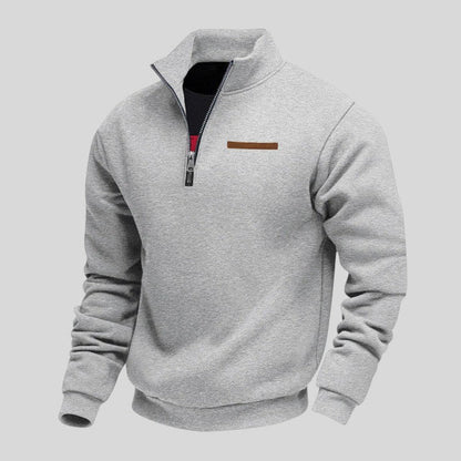 Men’s Casual Quarter Zip Sweatshirt