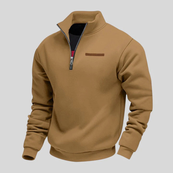 Men’s Casual Quarter Zip Sweatshirt