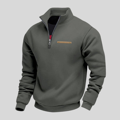 Men’s Casual Quarter Zip Sweatshirt
