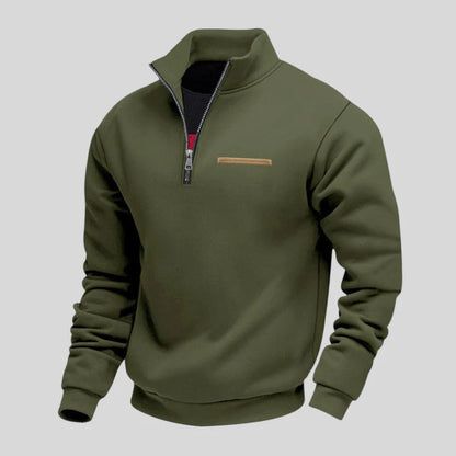 Men’s Casual Quarter Zip Sweatshirt