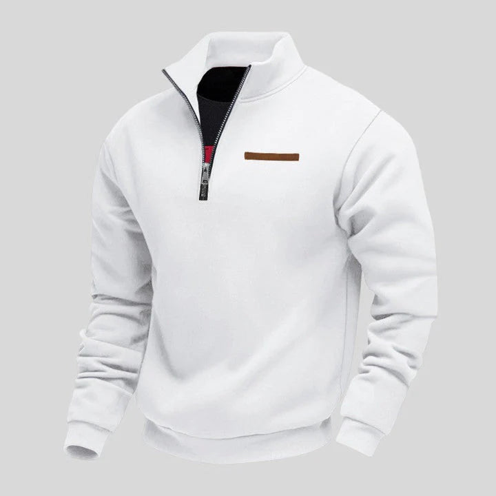 Men’s Casual Quarter Zip Sweatshirt