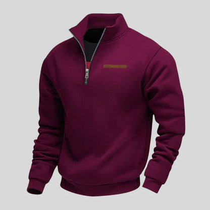 Men’s Casual Quarter Zip Sweatshirt