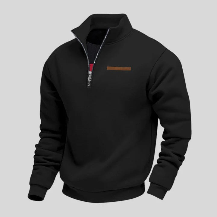 Men’s Casual Quarter Zip Sweatshirt