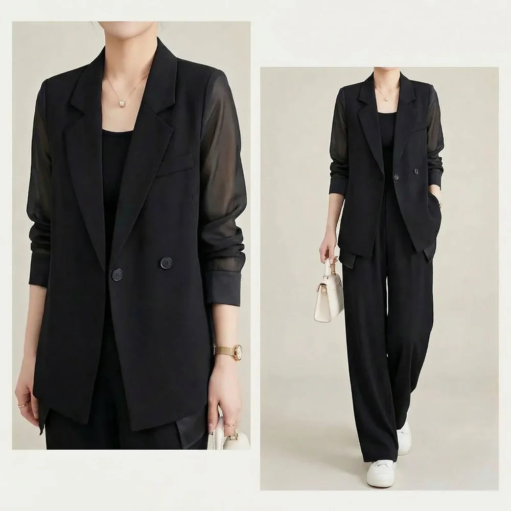 Women’s Tailored Blazer and Trouser Set