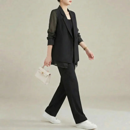 Women’s Tailored Blazer and Trouser Set