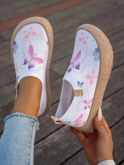 Women’s Knitted Lace-Up Trainers