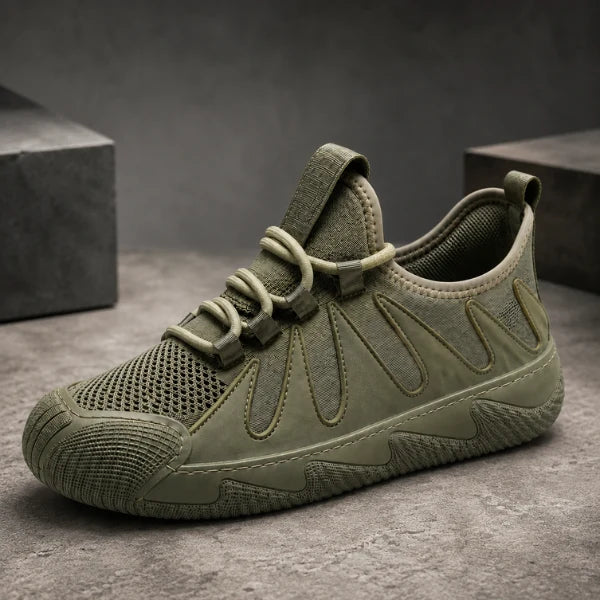 Men's Lightweight Mesh Slip On Trainers
