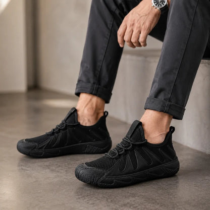 Men's Lightweight Mesh Slip On Trainers