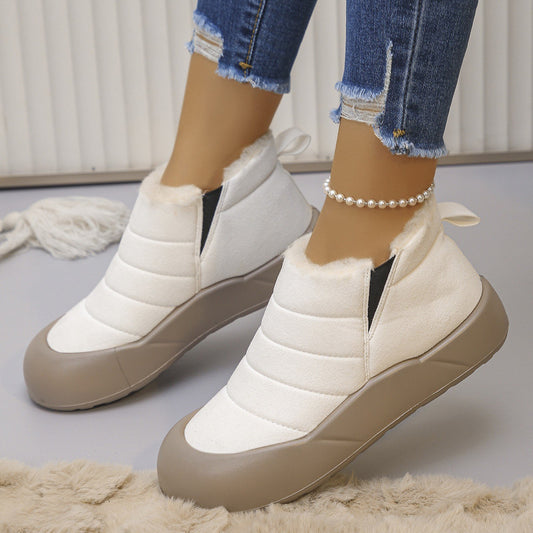 Women's Waterproof Soft-Sole Cotton Winter Boots