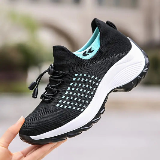 Women's Platform Knit Sneakers