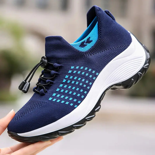 Women's Platform Knit Sneakers
