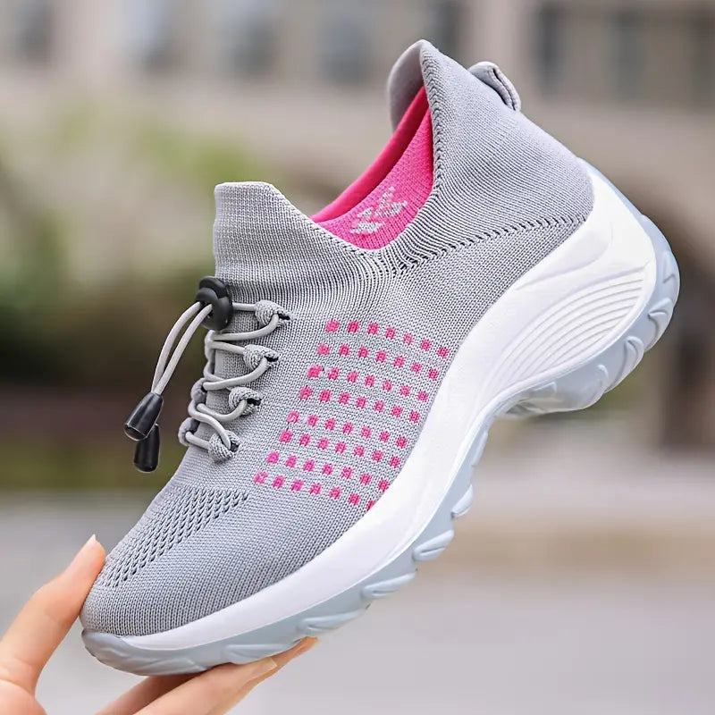 Women's Platform Knit Sneakers