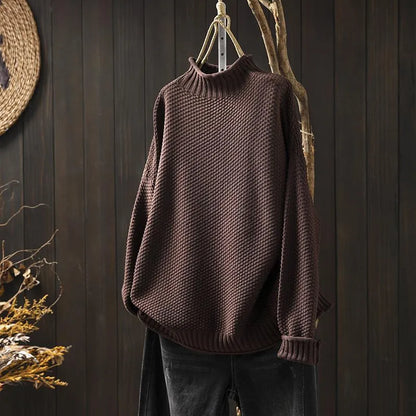 Diamond Knit Turtleneck