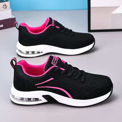 Women’s Mesh Air-Cushion Walking Trainers