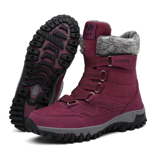 Women’s Warm Lace-Up Winter Boots