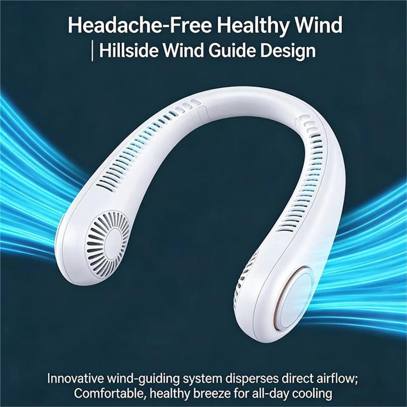 Bladeless Rechargeable Neck Fan