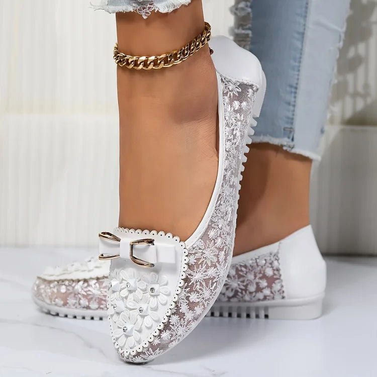 Elegant Lace Breathable Sandals for Women