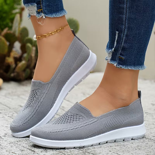 Women’s Slip-On Knit Walking Shoes
