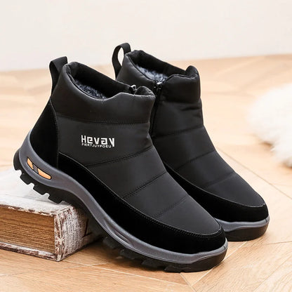 Men's Arch Support Wide Toe Snow Boots
