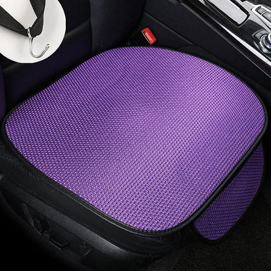 Ice Silk Cooling Car Seat Cushion Set