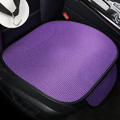 Ice Silk Cooling Car Seat Cushion Set