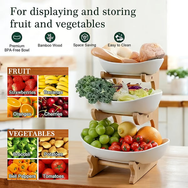 Vertical Fruit Storage Basket