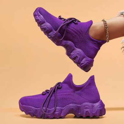 Women’s Breathable Knit Sport Trainers
