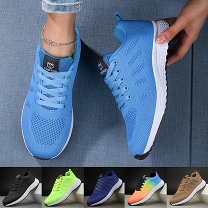 Women's Knitted Sports Shoes