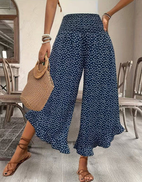 Women’s Flowy Wide-Leg Trousers