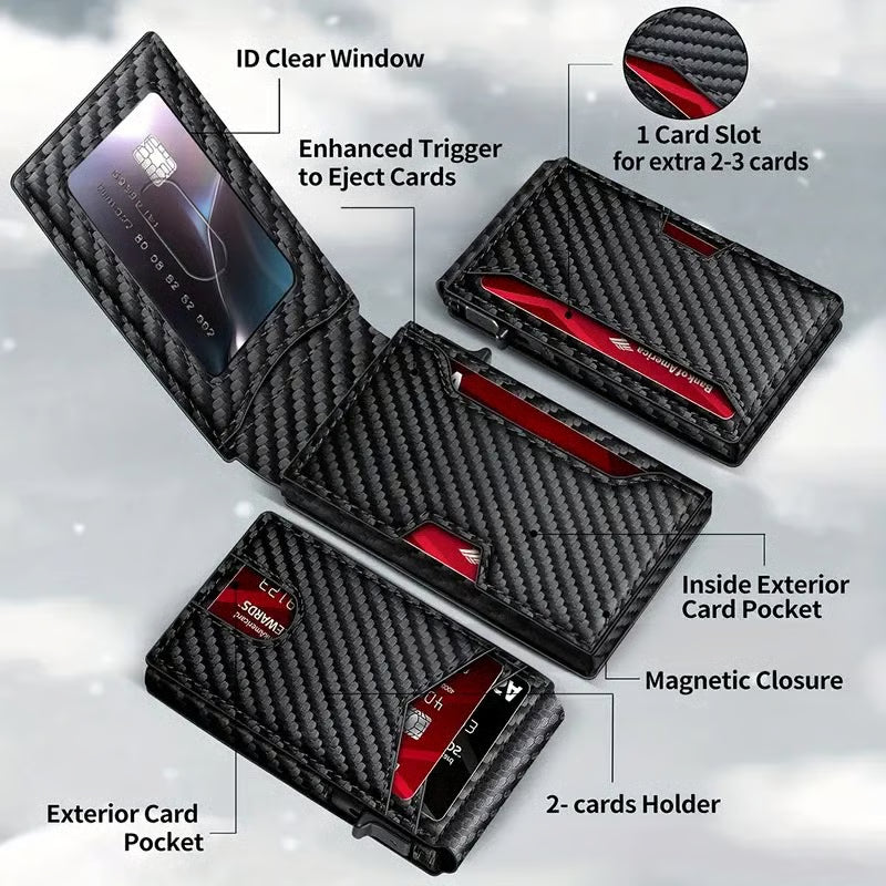 Pop-Up RFID Card Wallet