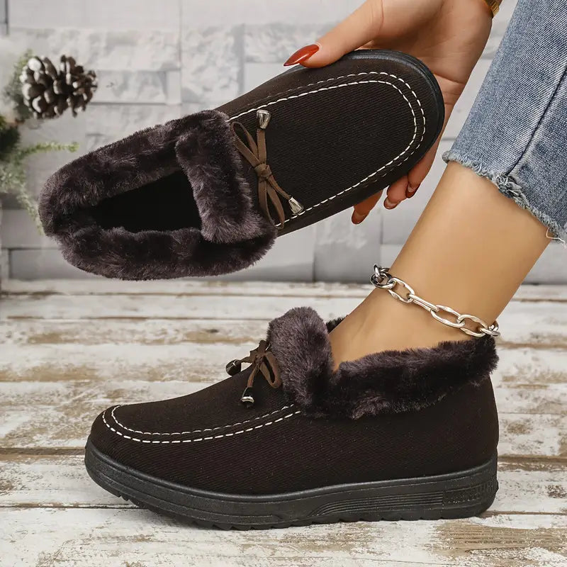 Women's Cosy Fleece-Lined Winter Shoes