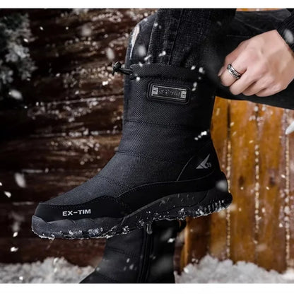 Men's Waterproof Snow Boots – Warm & Lightweight