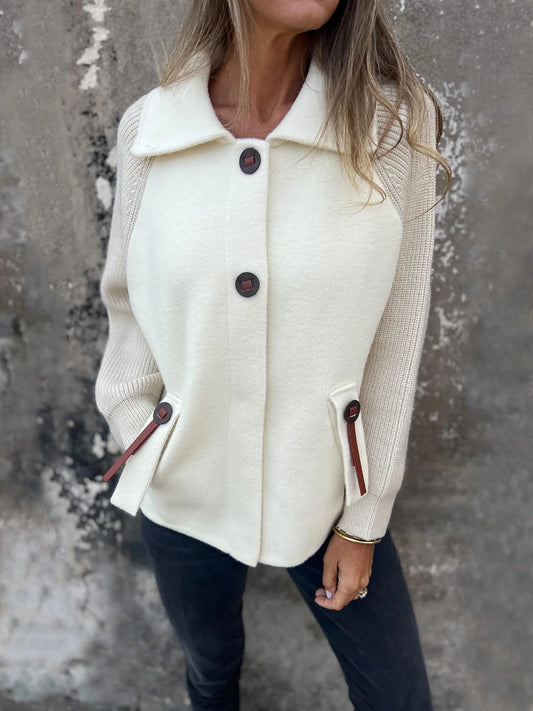 Women’s Soft Draped Lapel Cardigan Jacket