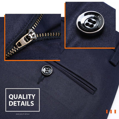 Men's Stretch Straight Leg Trousers