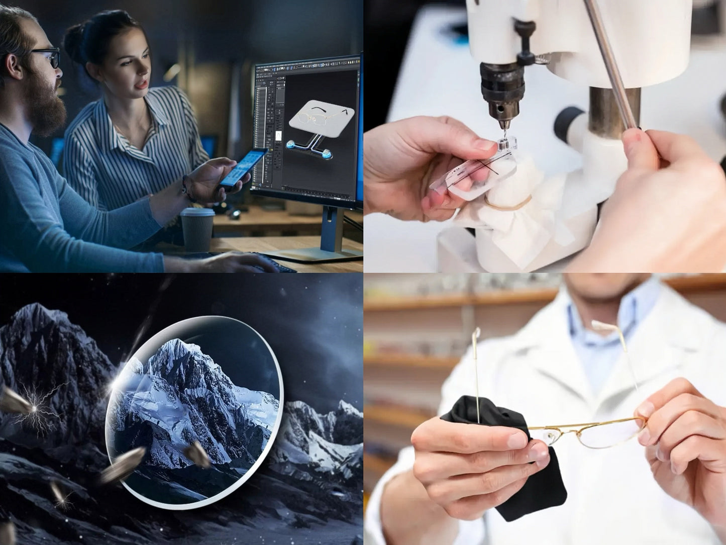 Ultra-Light Progressive Photochromic Reading Glasses
