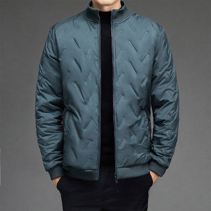 Men's Winter Casual Thickened Warm Stand-Up Collar Jacket