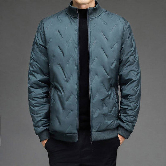 Men's Winter Casual Thickened Warm Stand-Up Collar Jacket